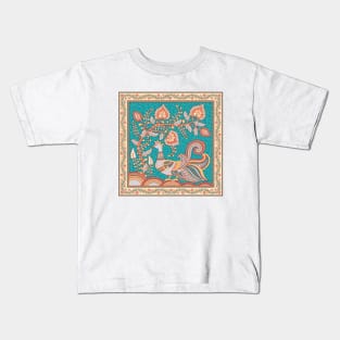 BIRD KALAMKARI Kids T-Shirt